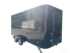 Nouvelle remorque alimentaire ACB entièrement équipée en aluminium avec bar à glaces et grill rotatif pour poulet, pour usage commercial - Product Image 5