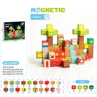 Juego de Bloques Magnéticos, Juguete Educativo STEM con Piezas Luminosas para Niños, Juguetes Magnéticos de Construcción Creativa