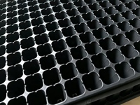 Plateau de propagation de riz à 288 cellules en plastique rigide écologique de 100g à faible coût pour la repiquage du riz - Fournitures agricoles