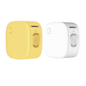 Imprimante d'étiquettes thermiques portable OEM <span class=keywords><strong>Orange</strong></span> rechargeable, machine à créer des autocollants, ruban adhésif pour la maison, l'école, la cuisine, le bureau, stock disponible - Product Image 2