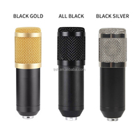 TNH BM800 Metall kondensator mikrofon V8 Soundkarte Live Stream Kit mit Aufhängung halterung für Tiktok Online Show Broadcasting