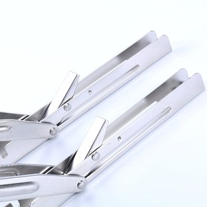 OEM nhà máy gấp Kệ chân đế Heavy Duty kim loại nổi Kệ khung giá cho băng ghế dự bị bảng Bracket - Product Image 4