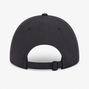 Casquette de baseball structurée à 6 panneaux, personnalisée, avec patch 3D en PVC imperméable, 100% polyester, motif feuille ethnique - Product Image 4