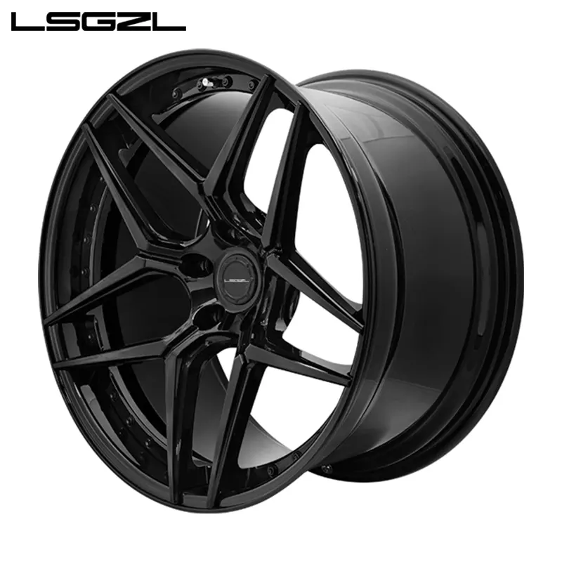 LSGZL 2-piece 20 inch x 10 wheels 5x135 20 inch forged wheels alloy wheel 6 holes