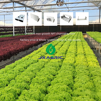 Canal hydroponique en PVC pour serre, idéal pour la culture commerciale de laitues et de légumes – Fournisseur direct usine