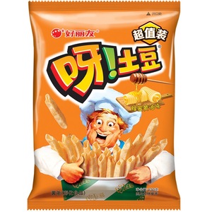 Vente en gros 70g * 20 frites creuses Orion Ouais chips de pommes de terre frites collations exotiques - Product Image 3