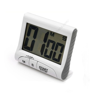 Minuteur de cuisine magnétique numérique SYH1230 de haute qualité avec grand écran LCD, personnalisable OEM, compte à rebours électronique compact pour la cuisson - Vente en gros - Product Image 5