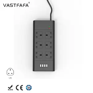 Vastfafa Hot Selling Circuit Wisselaar Uk Draagbare Stekkers En Stopcontacten Elektrische