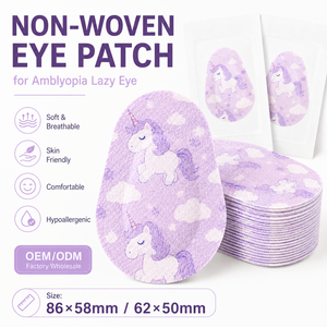 Patchs oculaires médicaux <span class=keywords><strong>pour</strong></span> amblyopie, approuvés CE, <span class=keywords><strong>pour</strong></span> enfants, hypoallergéniques, adhésifs, <span class=keywords><strong>pour</strong></span> œil paresseux, bouclier d'occlusion <span class=keywords><strong>pour</strong></span> strabisme chez les enfants - Product Image 2
