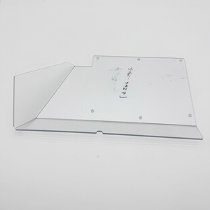 Pièces mécaniques en polycarbonate transparent plié sur mesure, composants électroniques haute résistance - Product Image 1