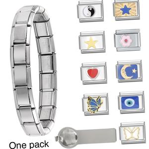 ตงกวน Yiwu Diy Cornicello ฮอร์นลิงค์ดาว Paquete สร้อยข้อมืออิตาเลี่ยนสําหรับภาษาอิตาลี - Product Image 3