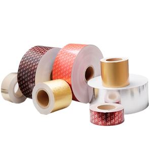 Papier d'aluminium brillant personnalisé matériau d'emballage de cigarette sans tabac - Product Image 3