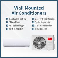 Climatiseur Mini Split TCL 9000btu 12000btu 18000btu 24000btu En Stock 220V 50hz AC Unités Intérieures de Climatisation Domestique