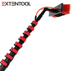 Extentool sikat pembersih jendela tinggi 36ft, robot pembersih tenaga surya - Product Image 1