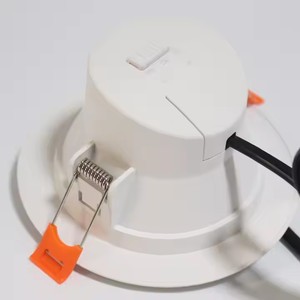 Lámpara de Techo <span class=keywords><strong>LED</strong></span> Tricolor Shingel, Aluminio Antideslumbrante, Ultrafina, para Interiores Comerciales, Hoteles y Oficinas, Diseño Redondo Empotrado - Product Image 3