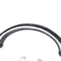   Volant en fibre de carbone forgée en forme de V, sport haut de gamme, fond plat, remplacement amélioré pour la plupart des modèles, performance optimisée