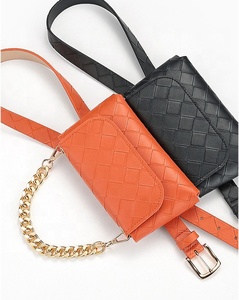 <span class=keywords><strong>Sac</strong></span> <span class=keywords><strong>banane</strong></span> en <span class=keywords><strong>cuir</strong></span> pour femmes, nouveau, Mini-<span class=keywords><strong>sac</strong></span> de taille, <span class=keywords><strong>banane</strong></span>, grille, pochette pour téléphone portable - Product Image 3
