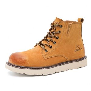 High Quality New Men's Genuine Leather <b>Boots</b> Outdoor <b>Lace</b>-up Italy Brand Fashion Leather <b>Boots</b> Design Big Size 49 - Product Image 3