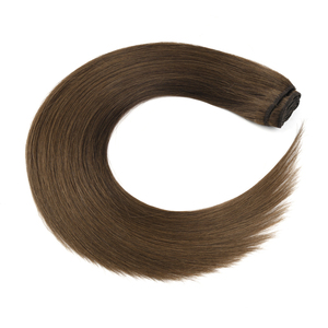 Extensiones de Cabello Humano Remy Virgen Chino al por Mayor, 20 Pulgadas, Doble Trama a Máquina, Liso, Superventas K.SWIGS 100g 3-6 - Product Image 2