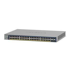 Switch Inteligente <span class=keywords><strong>ATT</strong></span> GS752TPv3 con Gestión Inteligente PoE+ Gigabit de 48 Puertos y 4 Puertos SFP de 380W, con Nube Opcional - Product Image 1