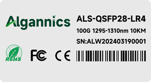 QSFP28 100GBASE-LR4 1310nm 10km DOM <span class=keywords><strong>Duplex</strong></span> LC/UPC SMF Module émetteur-récepteur optique Compatible QSFP-100G-LR4-S - Product Image 5