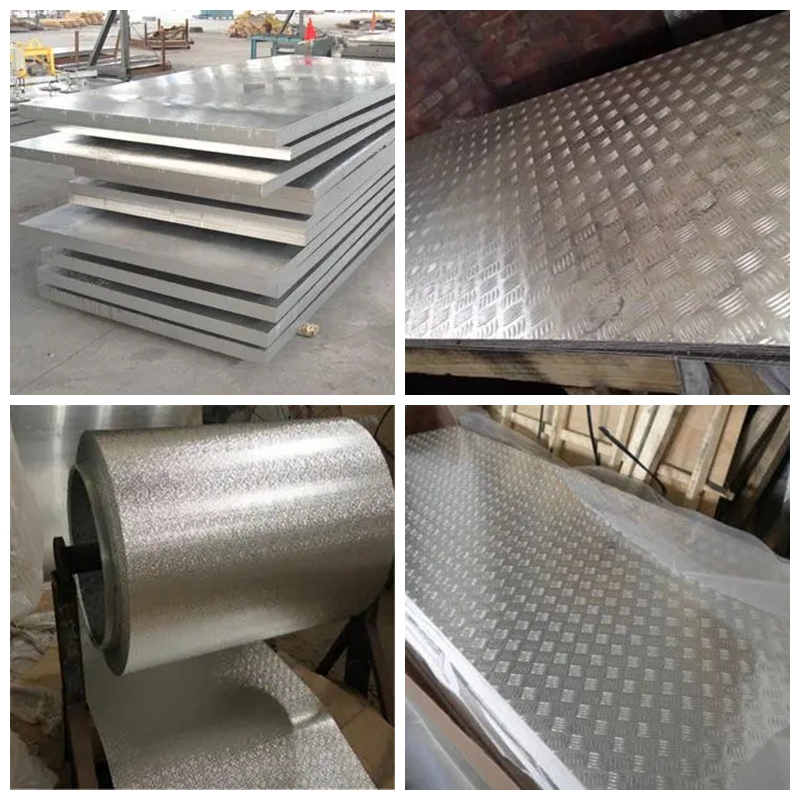 1020 8011 Aluminum Checkered Plate Hemispheric Embossed Perforated Aluminum Sheet