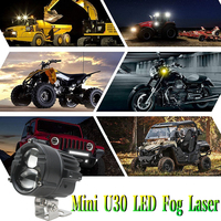 Lampe auxiliaire Led avec diffuseur de phares, lumière pour véhicule tout-terrain, camion, voiture, pour 4x4, quad, 60W