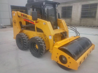Compacteur vibrant pour excavatrices avec pompe et moteur - Système entièrement hydraulique pour la construction routière et l'utilisation en jardinage