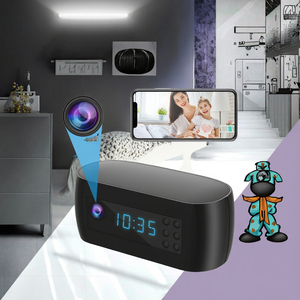 Cámara Reloj Despertador Inalámbrica WiFi 1080P, CMOS Oculta, Zoom Óptico 10x-20x, Visión Nocturna Infrarroja, Monitor para Bebés, Gran Angular de 120° - Product Image 3