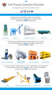 Petit silo <span class=keywords><strong>horizontal</strong></span> portatif de taille de conteneur du silo 20GP de ciment pour la centrale à béton mobile - Product Image 6