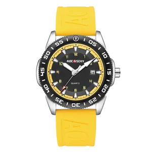 CUSTOM WATCH Watches for Men Sport Design Endurance Quartz Watch Profession Wristwatch Chronograph High Quality Men Clock