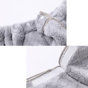 Logo personnalisé Serviette polaire corail Serviette de spa pour salon de beauté Massage spécial thérapie - Product Image 6