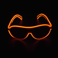 Lunettes LED clignotantes pour enfants en gros, monture noire, matériau plastique écologique, fonctionnant sur piles, Pâques Noël