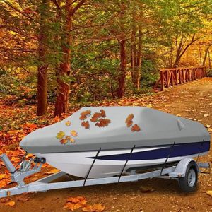 20-22ft Heavy Duty <span class=keywords><strong>Bateau</strong></span> Couvre <span class=keywords><strong>Toile</strong></span> De Qualité Marine 600D Oxford Couverture De <span class=keywords><strong>Bateau</strong></span> Étanche - Product Image 4