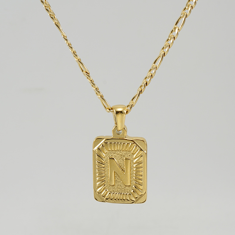 Gold N (including chain)