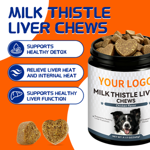 Biologische Melkdistellever Kauwt Voor Honden-Kurkuma & B-Vitamines, Natuurlijke Reiniging, Puppy Tot Senior, Oem Beschikbaar - Product Image 3