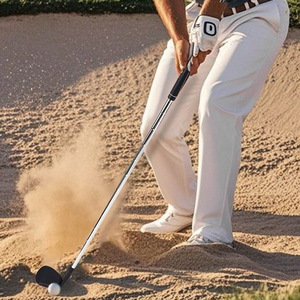 Varilla de <span class=keywords><strong>golf</strong></span> de acero inoxidable con superficie de fresado CNC y PVD, eléctrica, personalizable, modelo SG001, negro/plateado, 50-64 <span class=keywords><strong>grados</strong></span> - Product Image 2