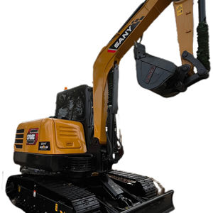 Bonne qualité d'origine Chine 6 tonnes mini pelle SY60c pelle d'occasion commerce SY75C SY55C SY135C à bas prix en STOCK - Product Image 1