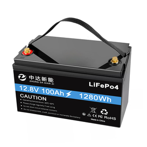 Batterie LiFePo4 OEM/ODM 12,8 V 100 Ah 200 Ah, station d'alimentation portable, 6000 cycles de charge, batteries LiFePo4, système d'énergie solaire - Product Image 1