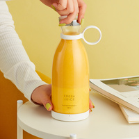 Hot Selling Draagbare 380Ml Usb Juicer Smoothie Hand Blender Cup Multifunctionele Draadloze Mixer Machine Verse Juicer Voor Buiten