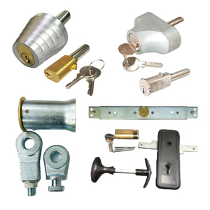Serrure de sécurité ovale haute sécurité pour volet roulant, anti-effraction, pour entrepôt, devanture de magasin et <span class=keywords><strong>porte</strong></span> de <span class=keywords><strong>garage</strong></span> - Product Image 3