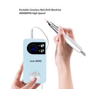 Perceuse moteur sans balais 40K haute vitesse Pro Nail 40k 40000 tr/min pièce à main 65w Machine 40000 tr/min M97 polisseuse à ongles en acier - Product Image 3