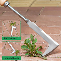 Outil de désherbage pour jardinage, désherbeur multifonctionnel pour cour et jardin, coupe-herbe pour les crevasses et les espaces entre les pierres