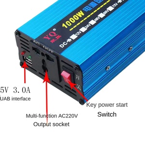 <span class=keywords><strong>1000W</strong></span> Hoogvermogen <span class=keywords><strong>12V</strong></span>/24V/48V/60V/72V naar AC 220V Omvormer Booster voor Auto & Huishoudelijk Gebruik - Product Image 2