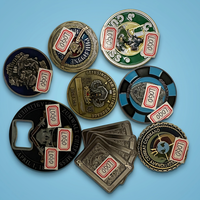 Moneda Corporativa Personalizada de Aleación de Zinc, Moneda de Desafío 3D con Logotipo para Programas de Regalos Empresariales