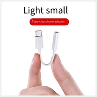 Kabel Konversi Langsung Adaptor Spot Tipe-c Ke 3.5Mm, Kabel Audio Jack Headphone USB C 3.5Mm