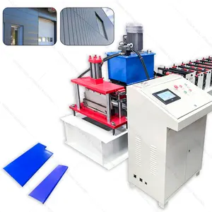 metal siding standing seam click lock roof and wall roll forming machine