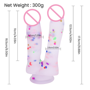Muestra Gratuita de Dildo Gigante Largo y Delgado, Súper Suave, con Sensación de Piel Real, Enorme y Realista, 100% Impermeable, Juguete Sexual para Mujeres - Product Image 2
