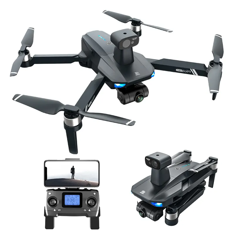 4K Pro Drone 3KM PTZ Version True 4K Camera GPS Drone 3-axis Gimbal 5G WIFI FPV Brushless Professional RC Dron