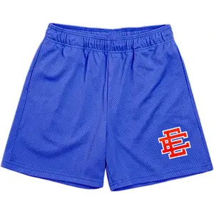 Estate vendita calda nuova maglia stampata Jogger pantaloncini uomo pantaloni corti palestre Fitness Bermuda Quick Dry Beach Shorts pantaloni sportivi maschili